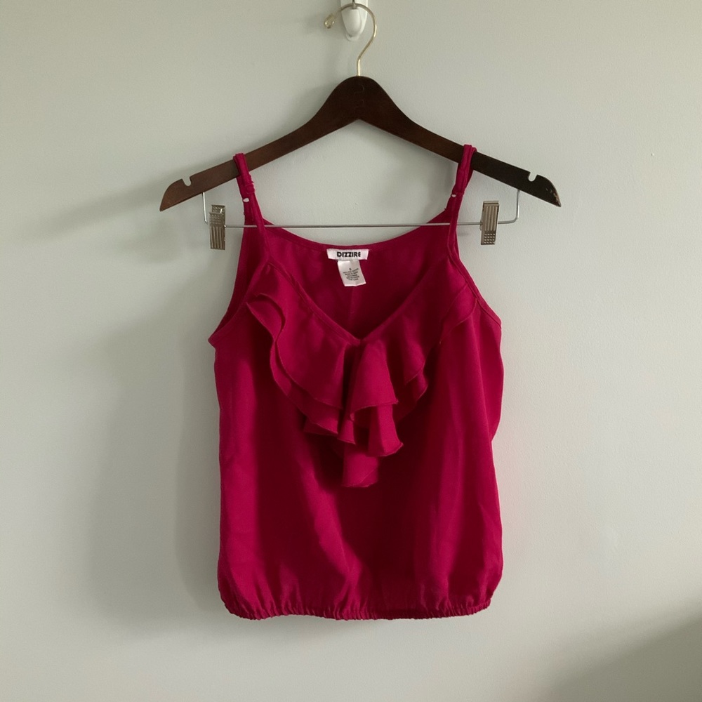 Ruffle Tank Top